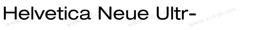 Helvetica Neue Ultr字体转换 Helvetica Neue Ultr字体转换